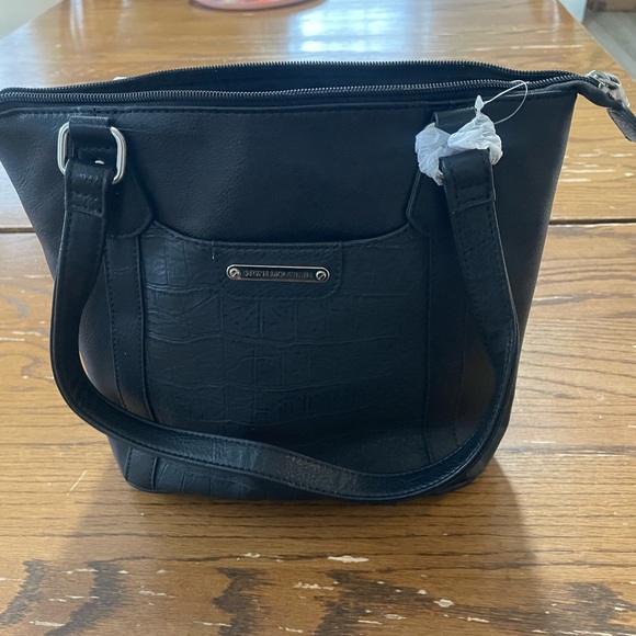 Stone Mountain Black Women's Bag crossbody strap new - Picture 8 of 12